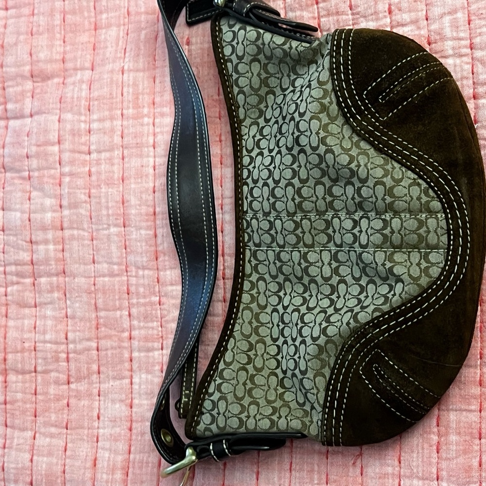 2006 Coach Brown Shoulder Bag